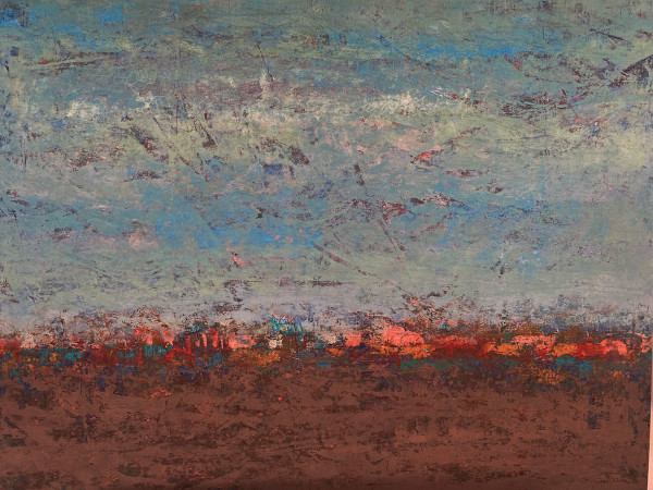 Our Big Skies, 48x36" by Ginnie Cappaert
