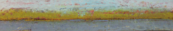 Peaceful Moments, 12x60" by Ginnie Cappaert