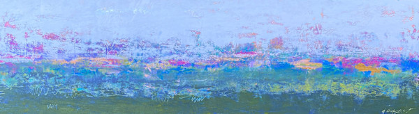 Poetic Dance 5, 12x42" by Ginnie Cappaert