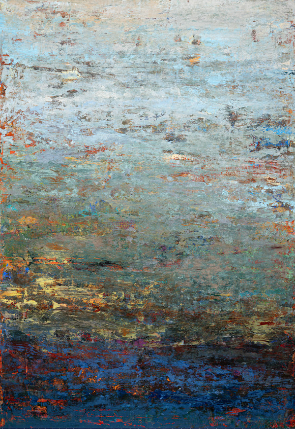 Quiet and Still I, 46x32" by Ginnie Cappaert, Image 1.
