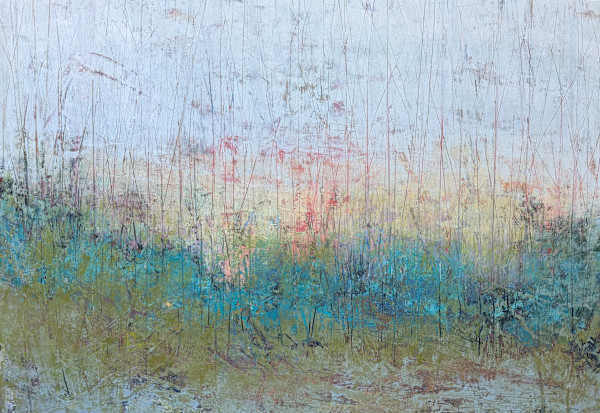 Solitude's Sanctuary, 32x46" by Ginnie Cappaert