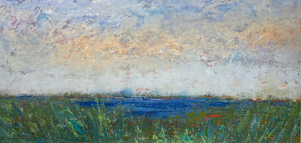 Stress Less, 18x36" by Ginnie Cappaert