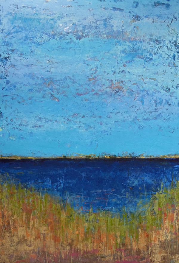 Summer on the Lake, 60x42 by Ginnie Cappaert