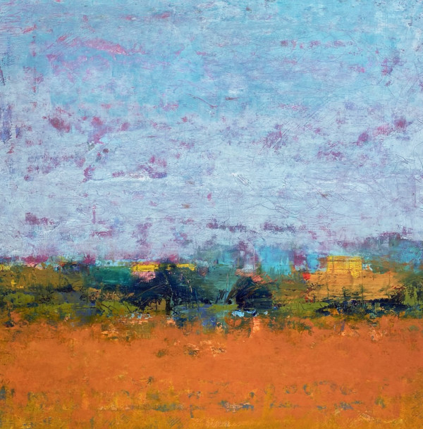 Sunlit Moments, 30x30" by Ginnie Cappaert