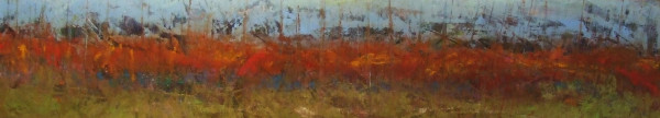 Take Nothing for Granted, 12x60" by Ginnie Cappaert