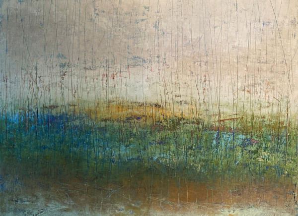 The Gentleness of Spring, 36x48 by Ginnie Cappaert