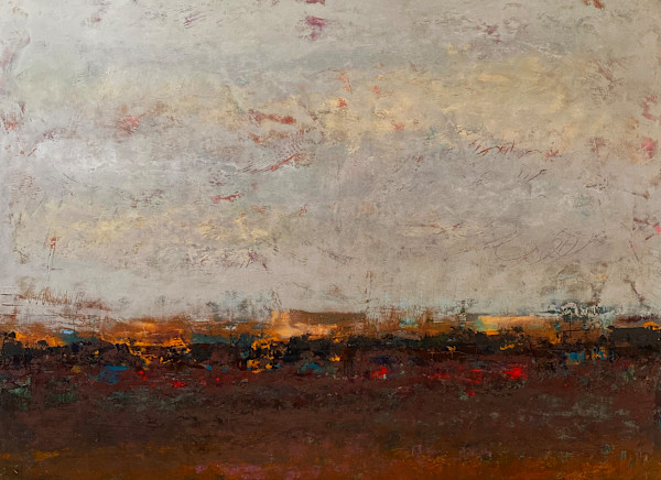 The Land Speaks to Us, 30x40" by Ginnie Cappaert