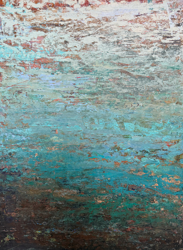 Time for Contemplation, 40x30" by Ginnie Cappaert, Image 1.
