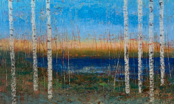 Water Song, 36x60" by Ginnie Cappaert, Image 1.