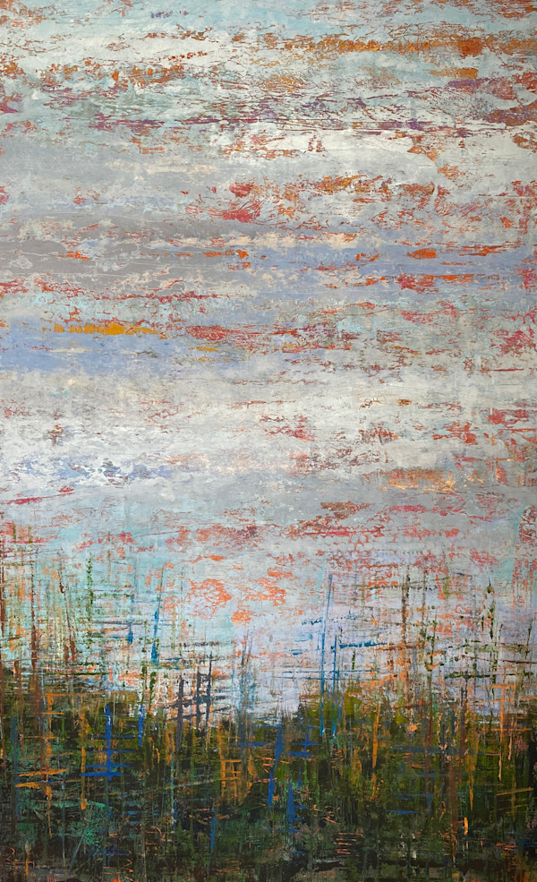 Whispering Breezes, 48x30" by Ginnie Cappaert