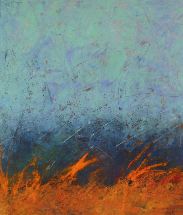 Fire and Ice, 40x36 by Ginnie Cappaert