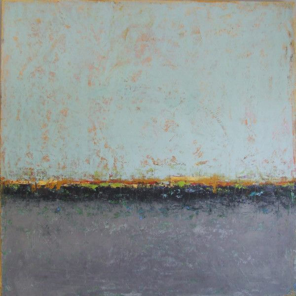 From A Distance, 48x48" by Ginnie Cappaert
