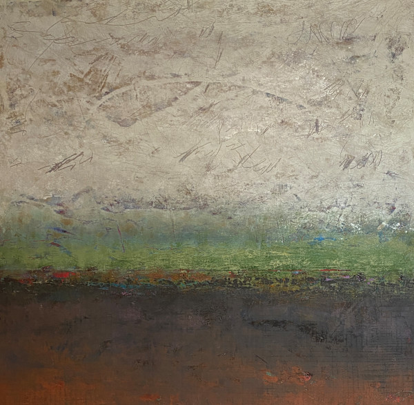Evening Ridge, 30x30" by Ginnie Cappaert
