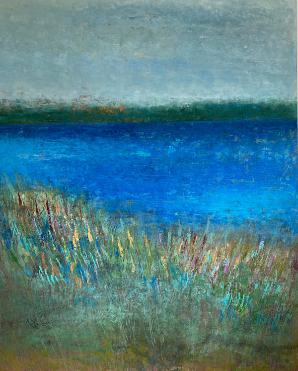 Soothing, 58x45" by Ginnie Cappaert