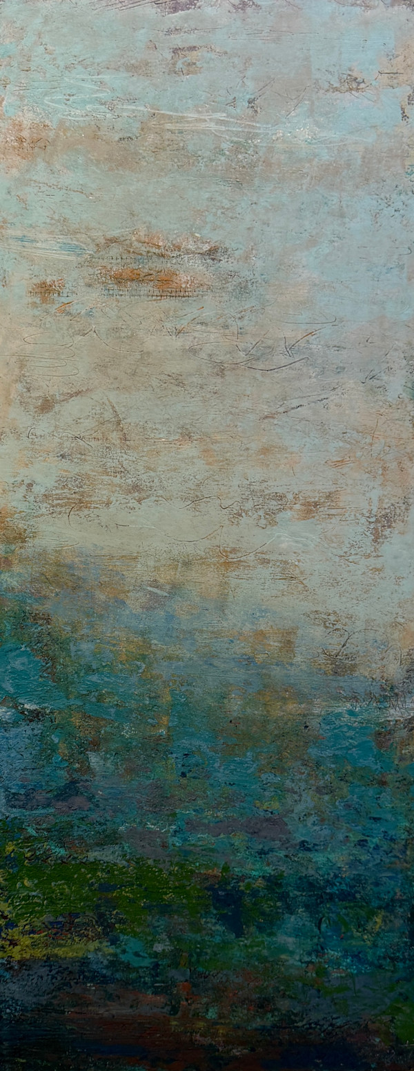 Desert Dawn, 30x12' by Ginnie Cappaert, Image 1.