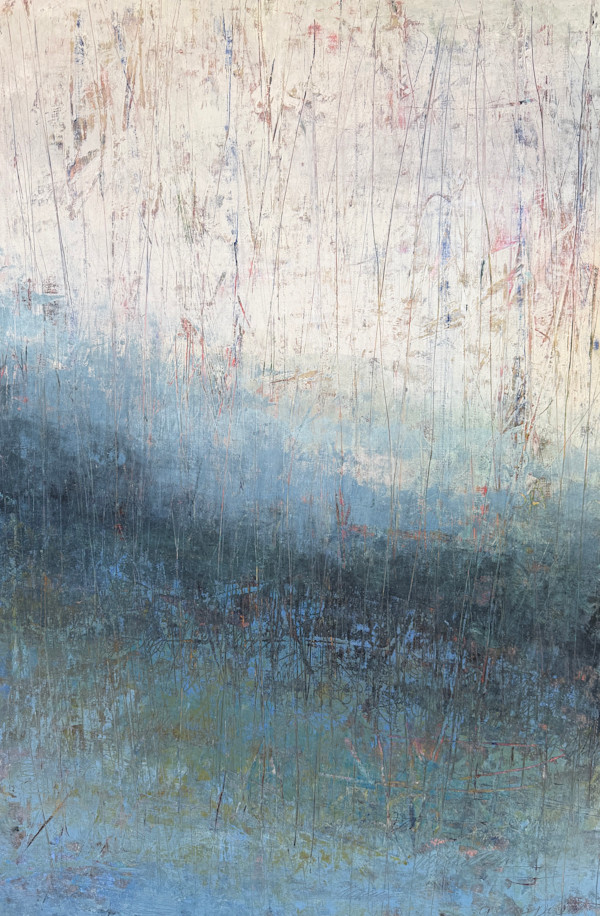 Visual Shifts, 46x32" by Ginnie Cappaert