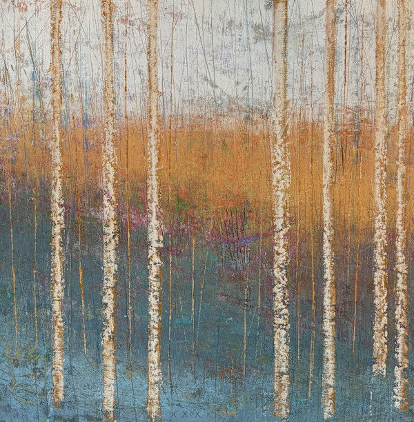 Echoes of the Forest, 30x30" by Ginnie Cappaert, Image 1.