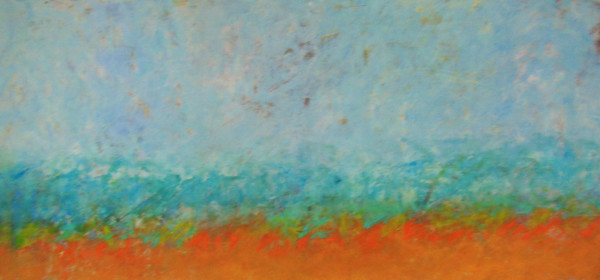 Finding Out, 24x48" by Ginnie Cappaert
