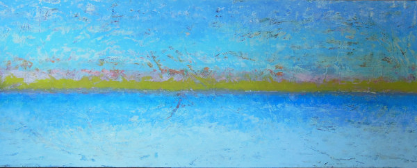 The space between, 24x60" by Ginnie Cappaert