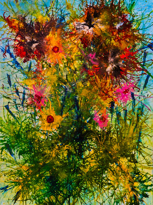 When Flowers Dream by louie . rochon . fine . art