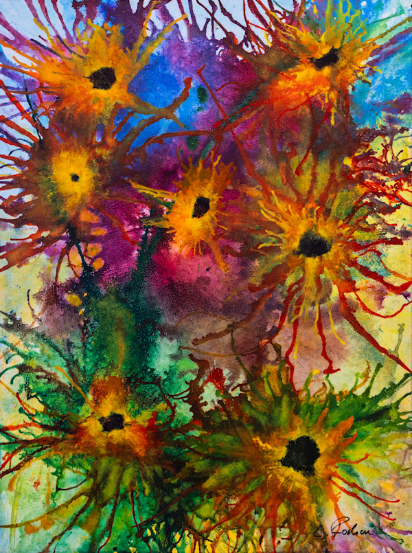 Blaze by louie . rochon . fine . art