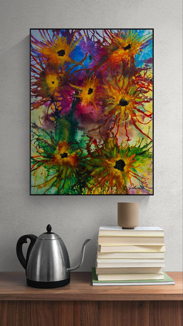 Blaze! by louie . rochon . fine . art