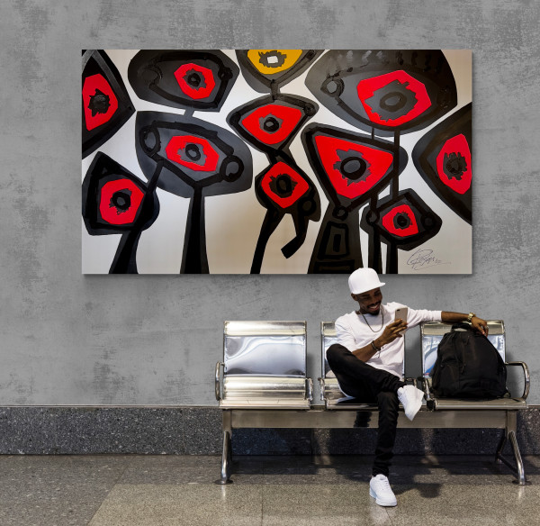 Refugees II by louie . rochon . fine . art