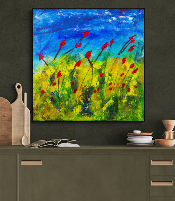 Wild Poppies by louie . rochon . fine . art, Image 2.