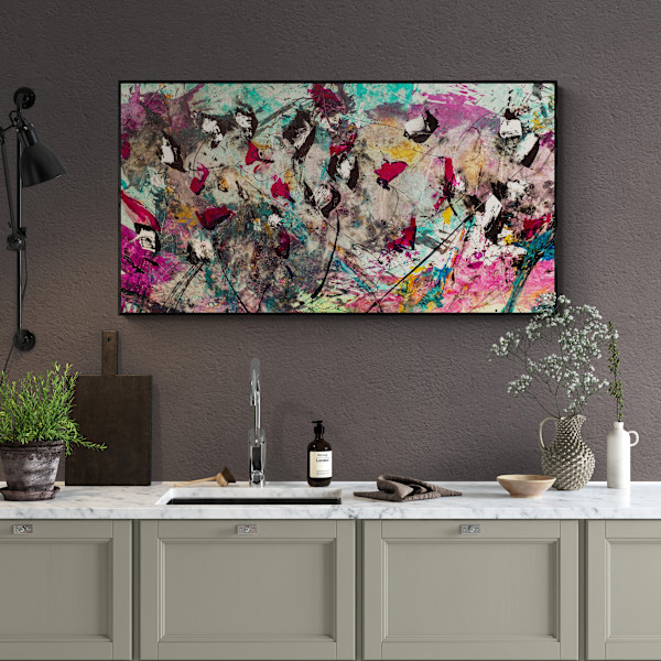 Panda Cha-Cha by louie . rochon . fine . art