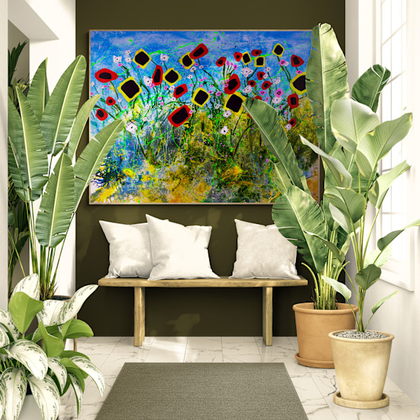 Bloom Despite Chaos by louie . rochon . fine . art, Image 1.