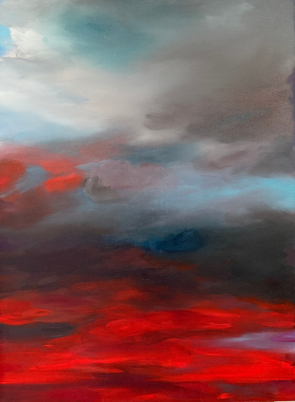 Morning, red sky II by Emily Klass, Image 1.