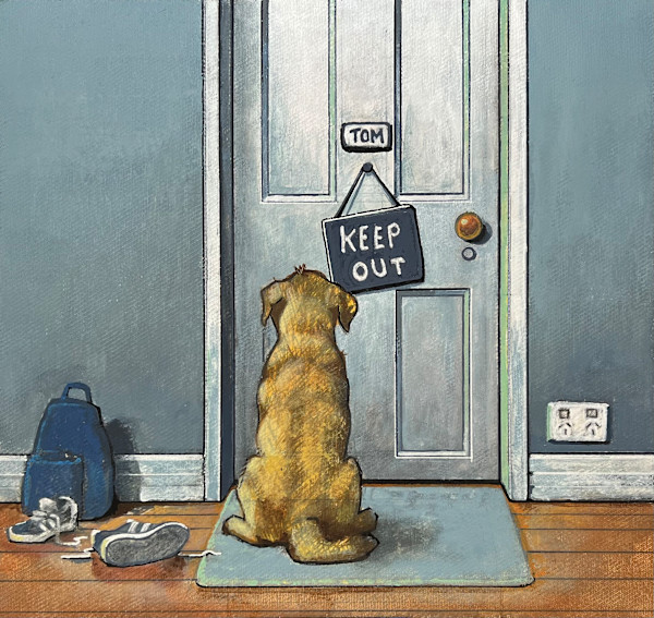 Zoom - Picture book illustration - pg 4 by Ross Morgan, Image 1.
