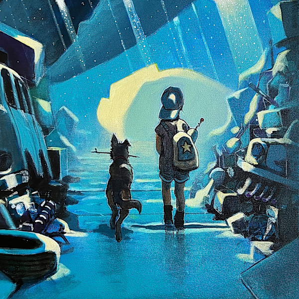 Glow - Picture Book Illustration - pg 11 by Ross Morgan, Image 1.