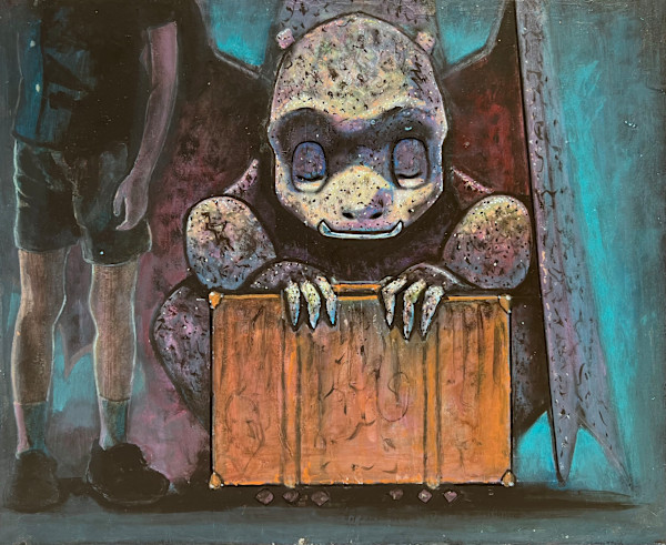 The Gargoyle - Picture Book Illustration - pg 13 by Ross Morgan, Image 1.