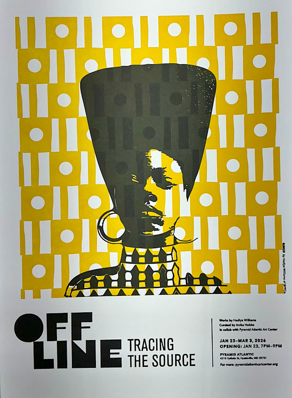 Offline Exhibition Poster (Sun) by Hadiya Williams