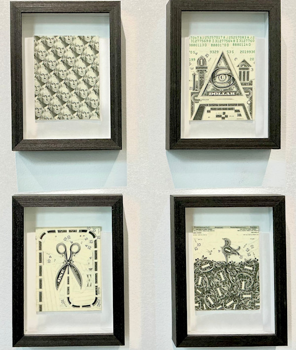 Currency Collages by Mark Wagner, Image 2.