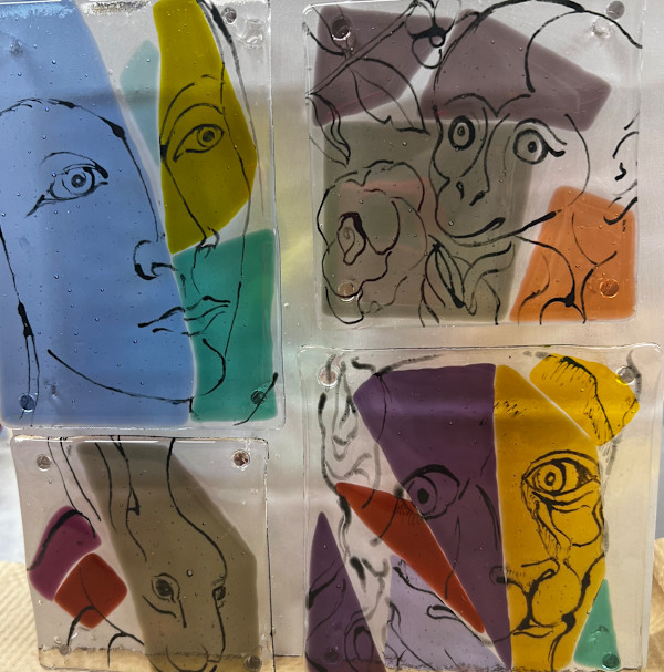 Windows to the Garden by Patricia de Poel Wilberg