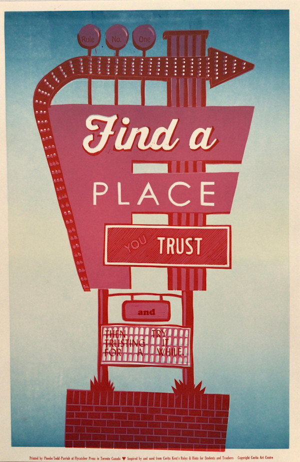 Helpful Hints: A Corita Kent Print Exchange by Black Rock Press