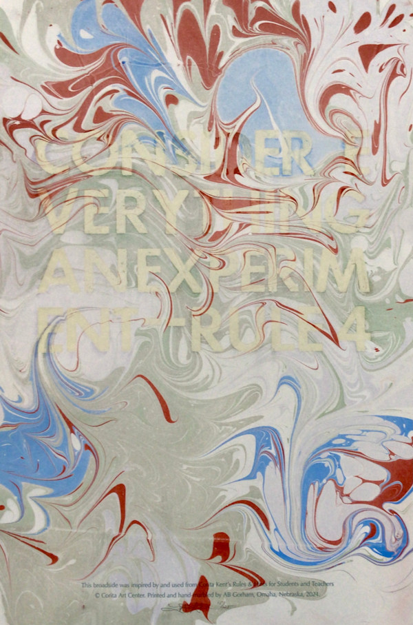 Hint 4 from Helpful Hints: A Corita Kent Print Exchange by Black Rock Press