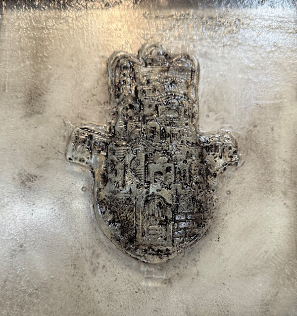 An ancient Hamsa by Trish Kent