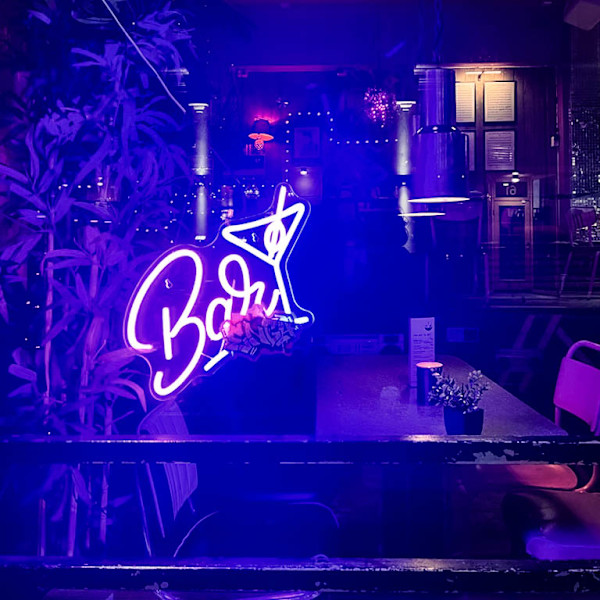 Blue Bar by Meredith Massey