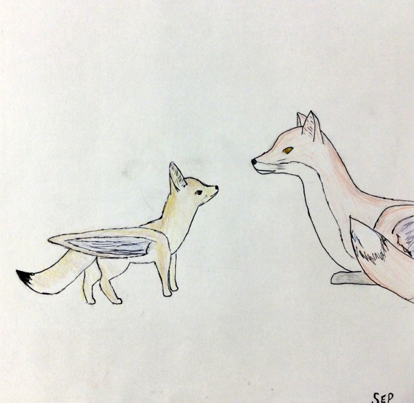 Fox Dragons by Sylvie Phaelan