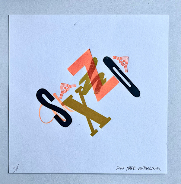 Untitled (X) by Mark Wamaling