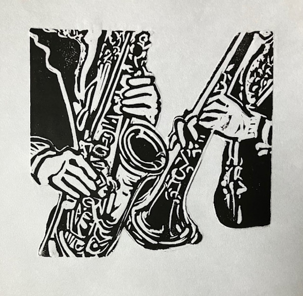 Untitled (Players) by Jane Puryear Woodard