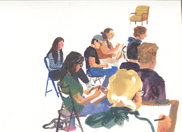 Drawing Nite Oct 8, 2025 by Lenora Yerkes