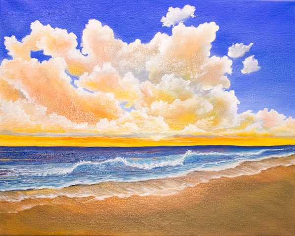 Vibrant Sea by Victoria Maxwell