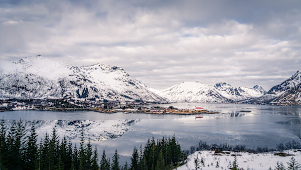Austnespollen Viewpoint - Late Winter Vista by Juan Matorras