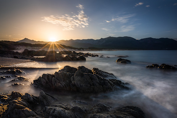 Buggerru - Morning Sun Peeking Out by Juan Matorras