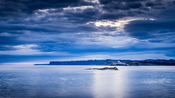 El Sardinero - Blue Fall Morning by Juan Matorras
