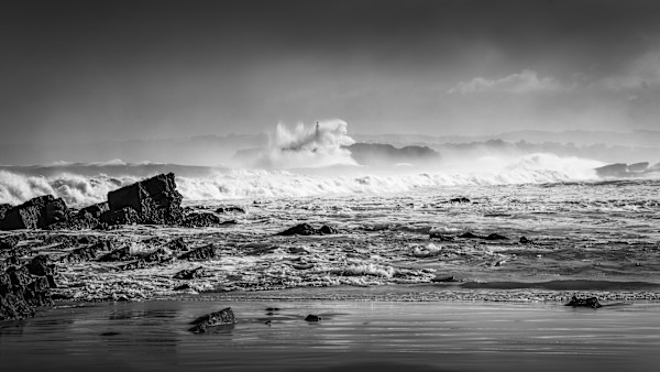 El Sardinero - Three Layers of Waves by Juan Matorras